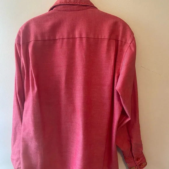 Embroidered western-style button down - Picture 6 of 7